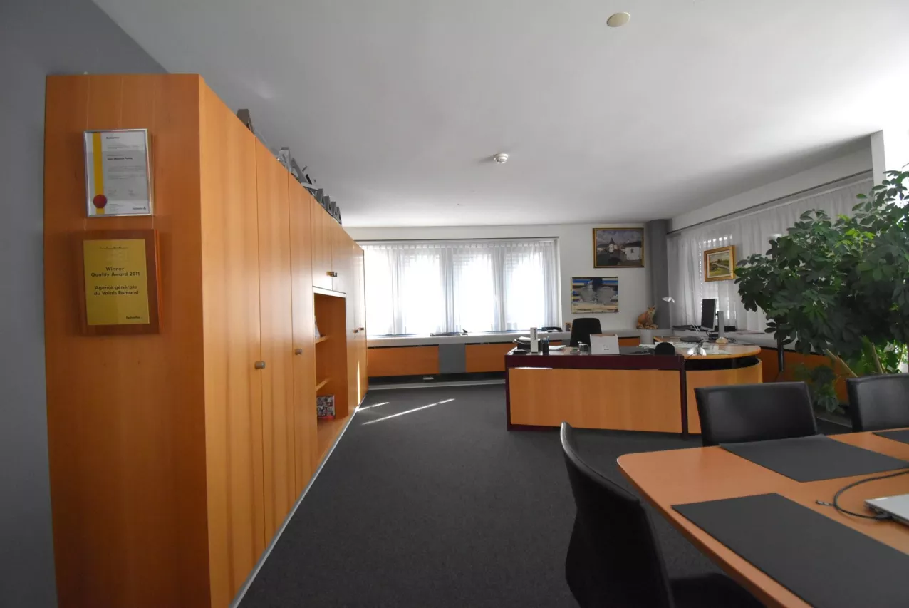 Surfaces administratives - Centre?ville de Sion