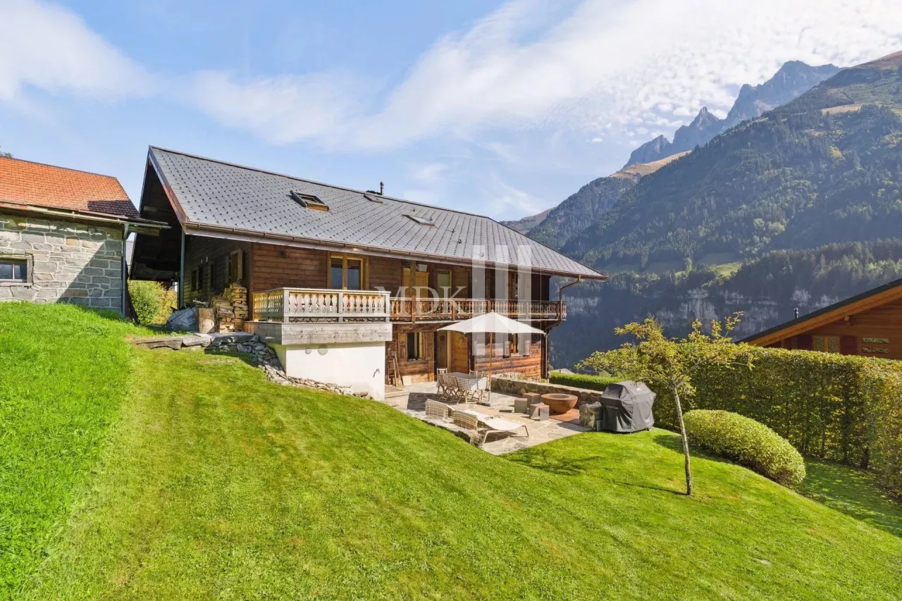 UNIQUE ! Chalet d'exception à vendre à Champéry