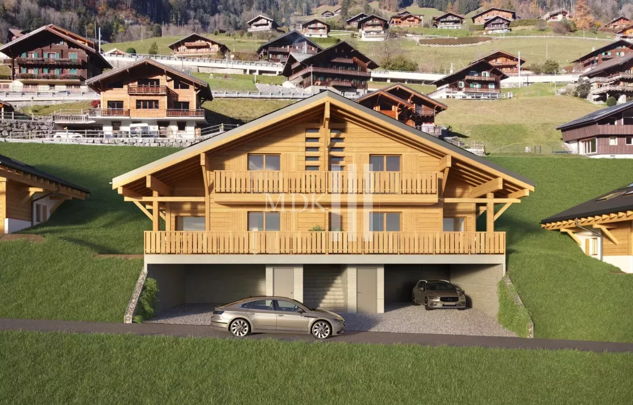 Chalet de 8 pièces, neuf à vendre à Val-d'Illiez