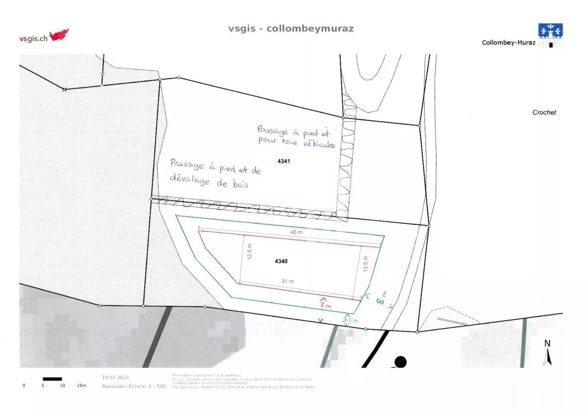 Building plot in Les Neyres