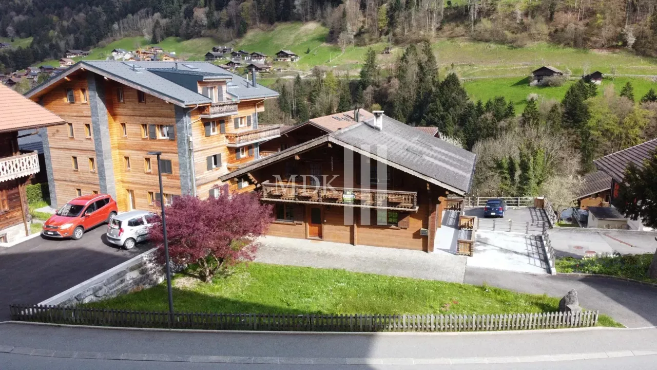 Beautiful chalet for sale in the center of the village