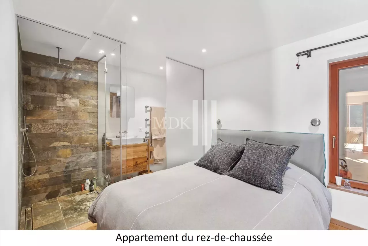 Magnifique chalet de deux appartements