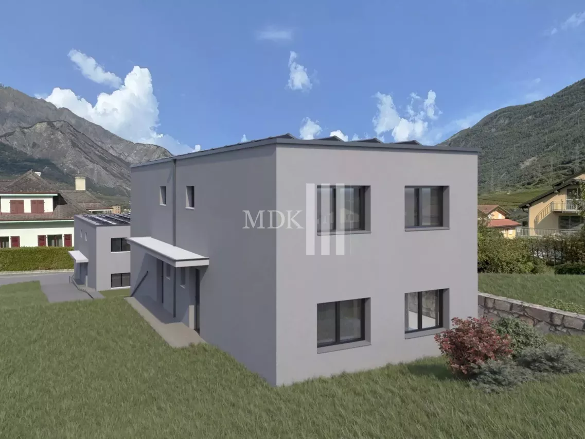 New project: 4 semi-detached villas with open views