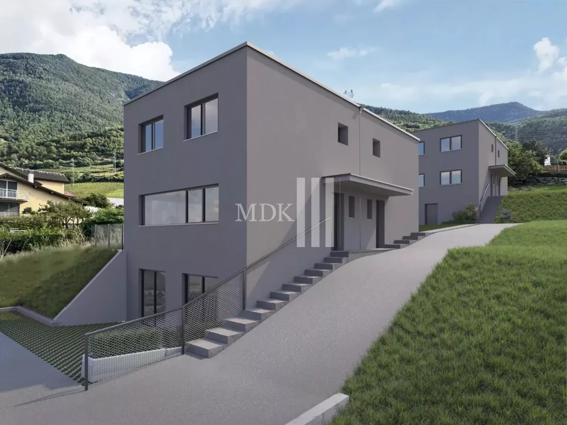 New project: 4 semi-detached villas with open views