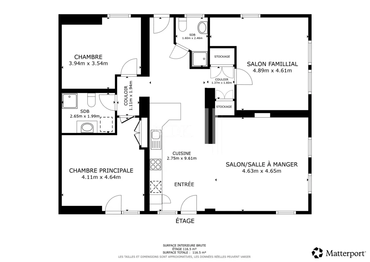 Authentique chalet de deux appartements
