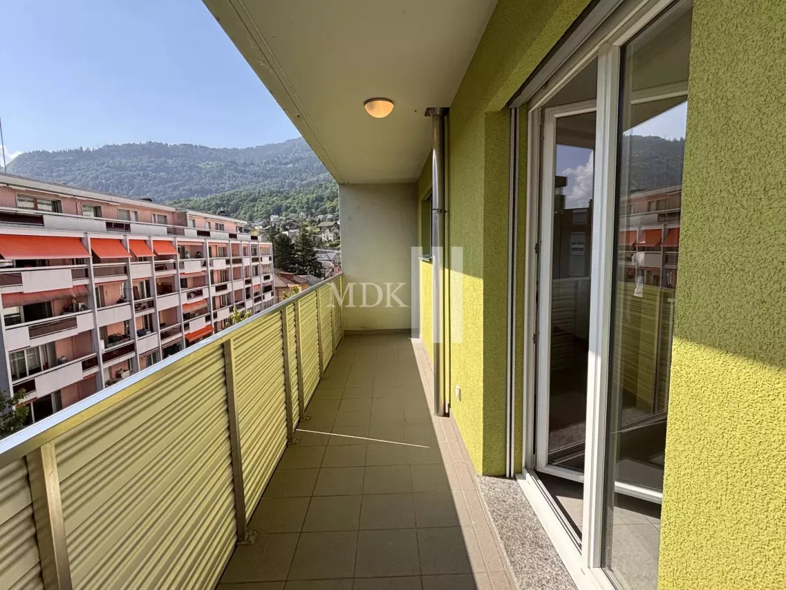 À louer à Monthey un appartement de 1.5 pièces au 4ème étage