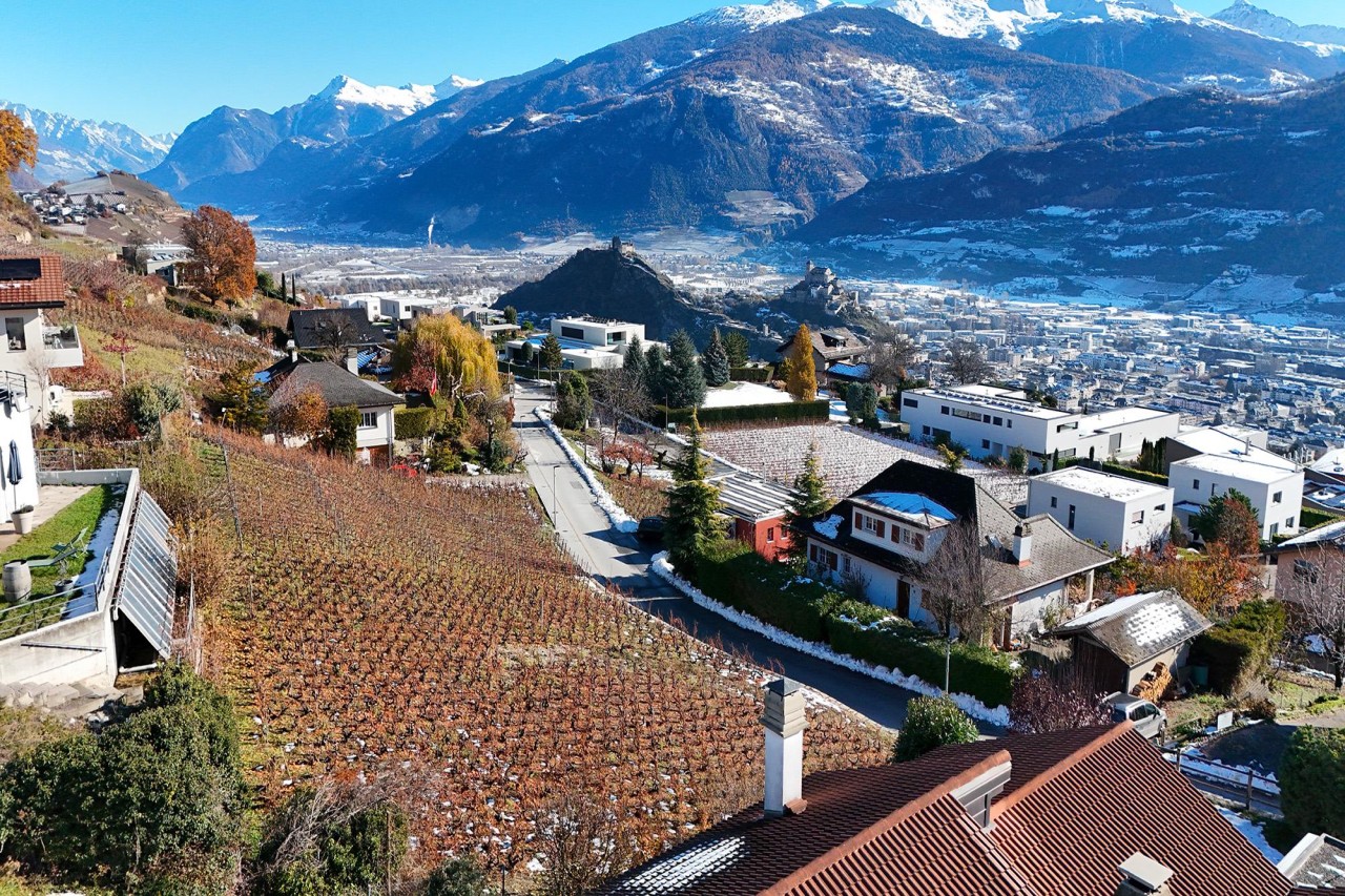 Superbe villa d'architecte à construire à Diolly, Savièse