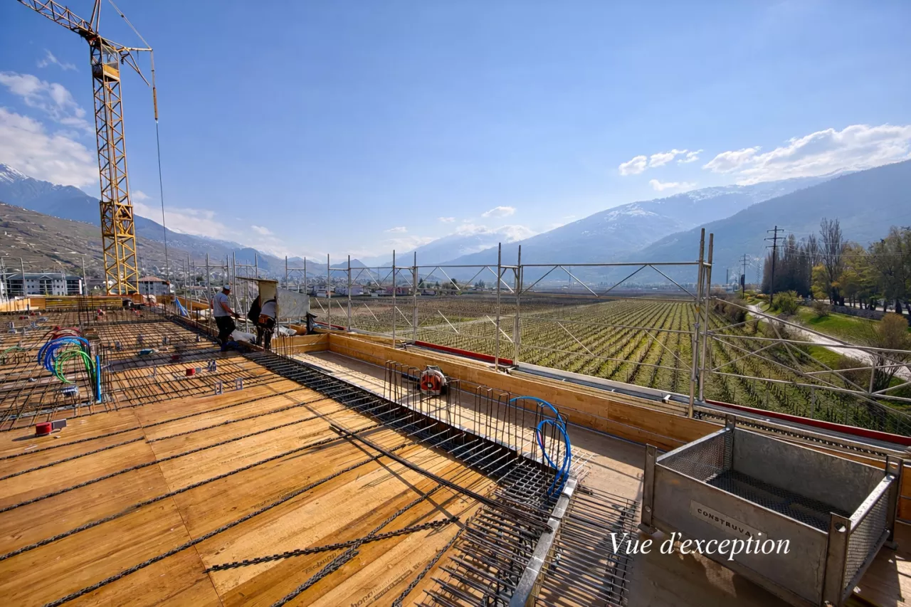 Les Amignes - 3.5 pièces attique, vue exceptionnelle