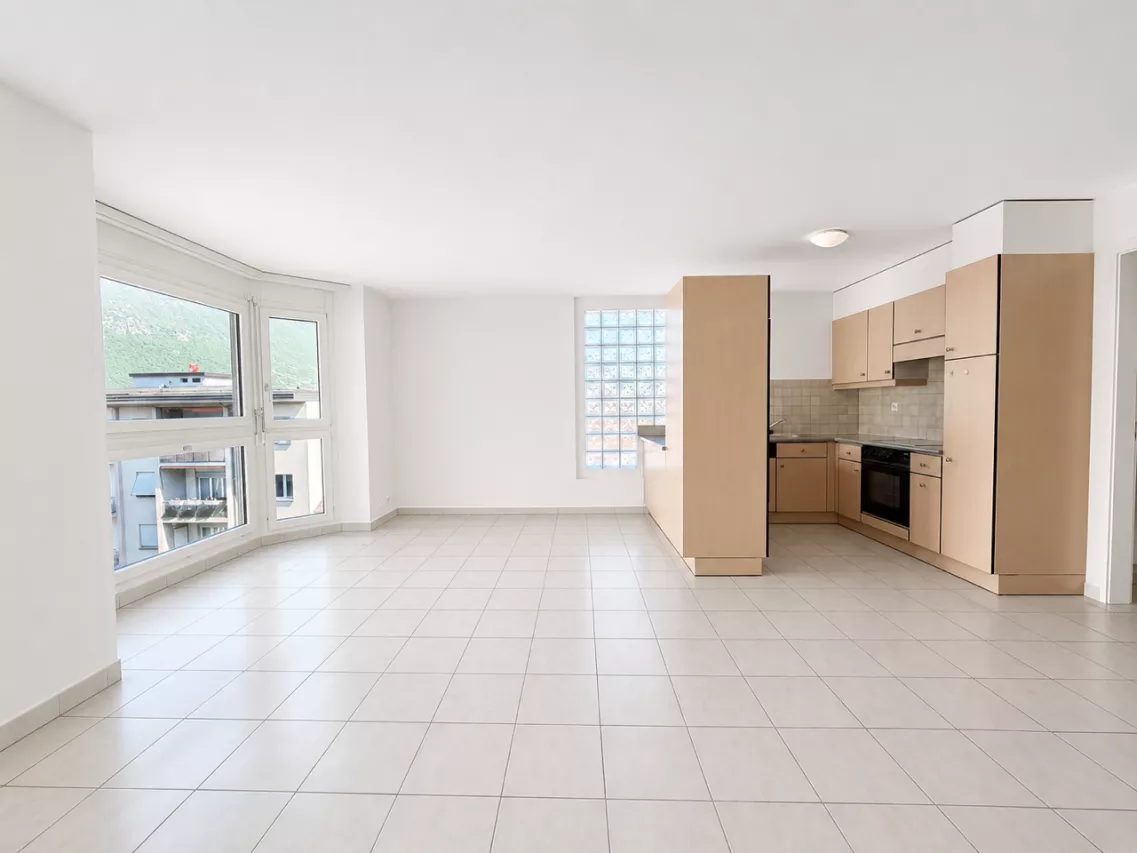 Grand studio au centre de Martigny