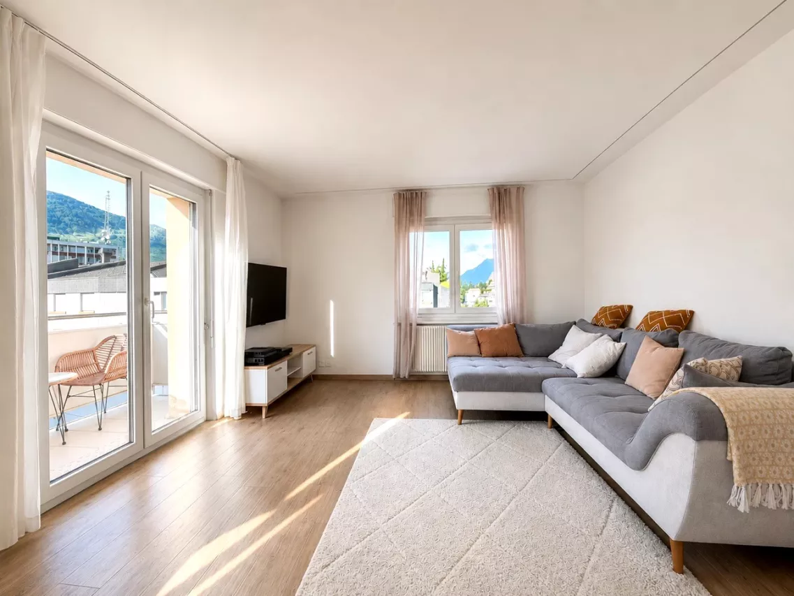 Appartement avec beaucoup de cachet à Sion, Rue de Lausanne 85