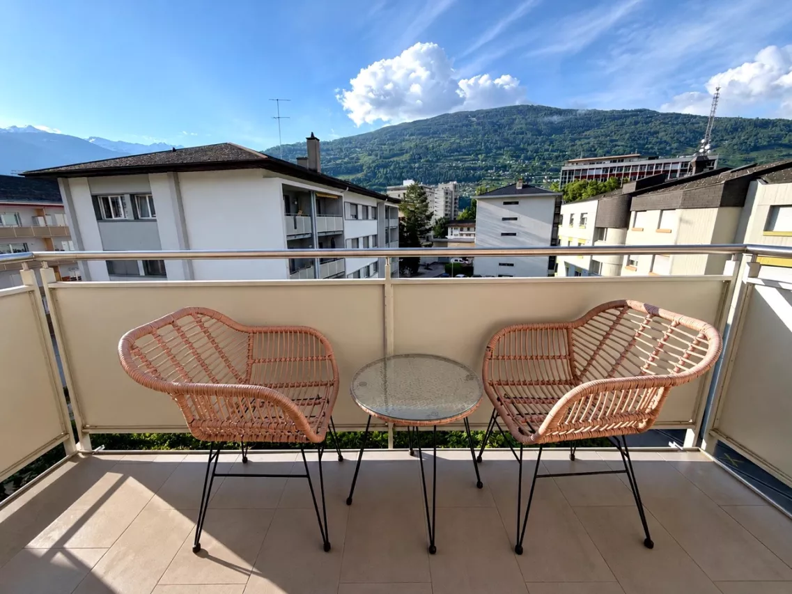 Appartement avec beaucoup de cachet à Sion, Rue de Lausanne 85