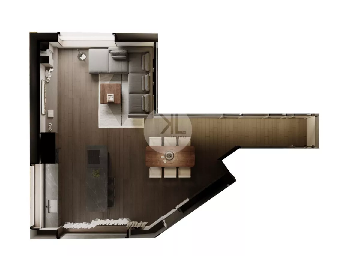 Attique 4.5 pièces à Ardon