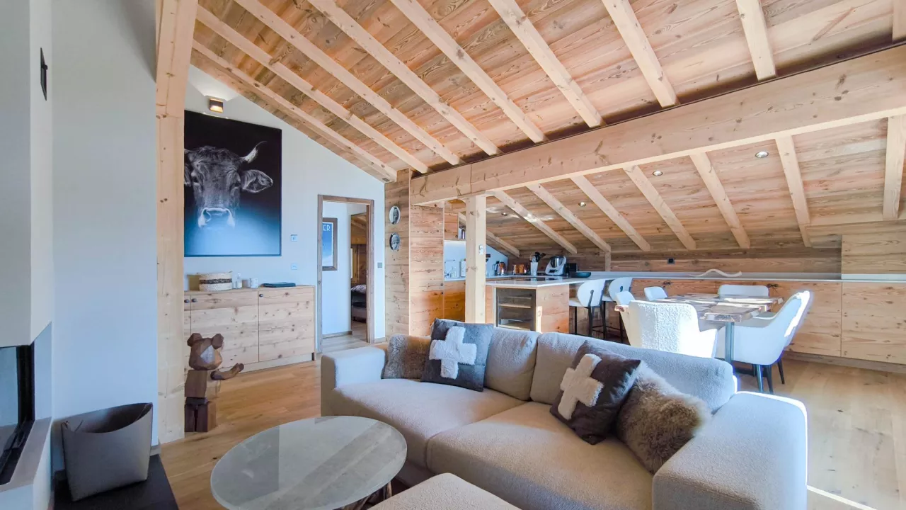Penthouse ? Appartement 3 pièces à louer à Verbier