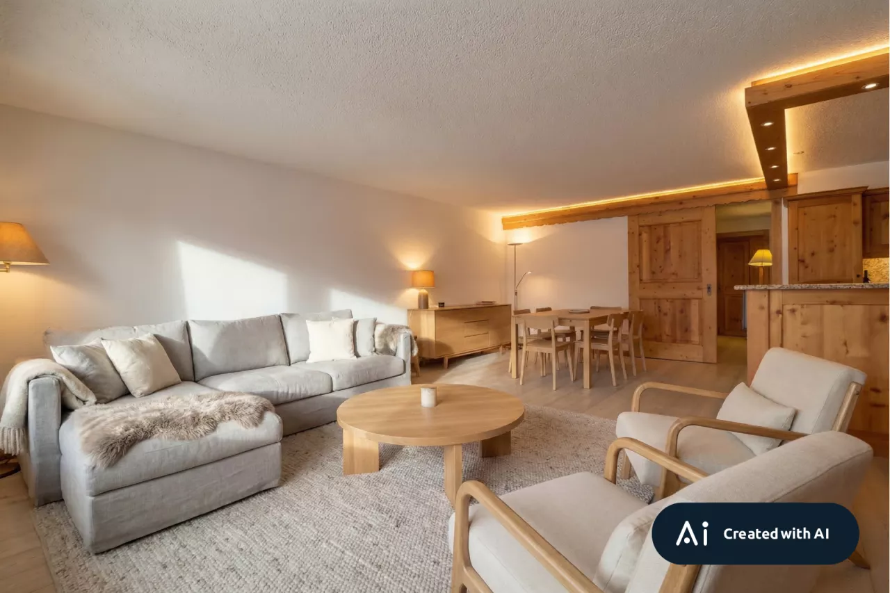 Appartement spacieux et lumineux de 2 chambres avec accès au jardin