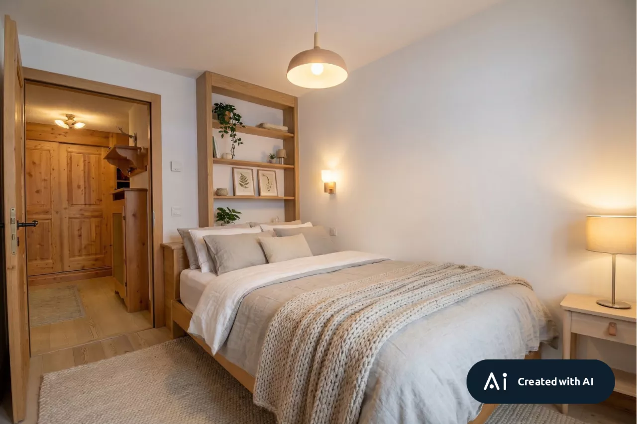 Appartement spacieux et lumineux de 2 chambres avec accès au jardin