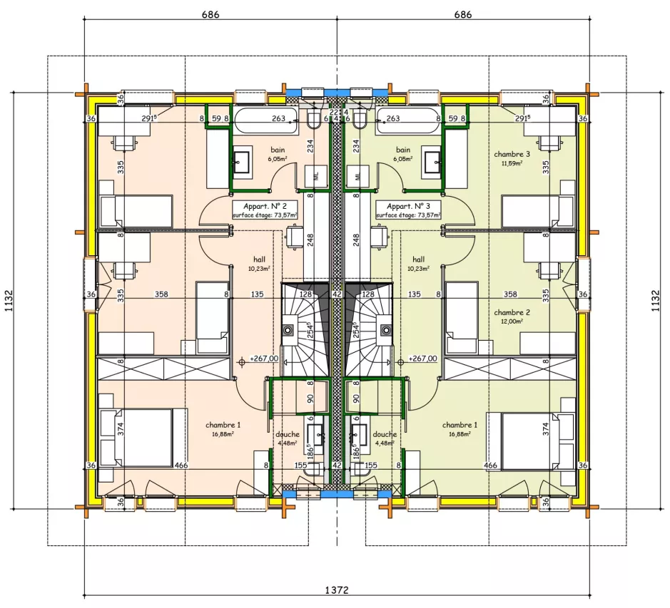 Appartement 4.5 pièces 168 m<sup>2</sup>