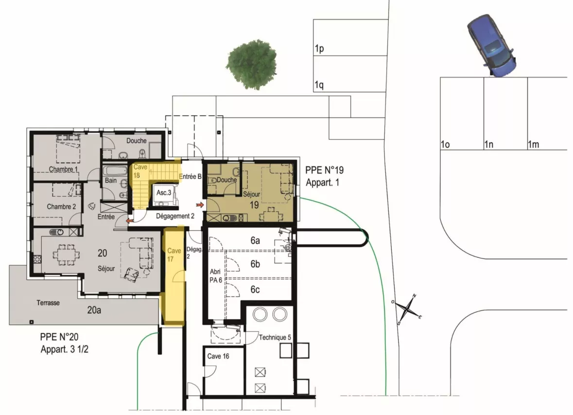 Appartement 3.5 pièces 104 m<sup>2</sup>