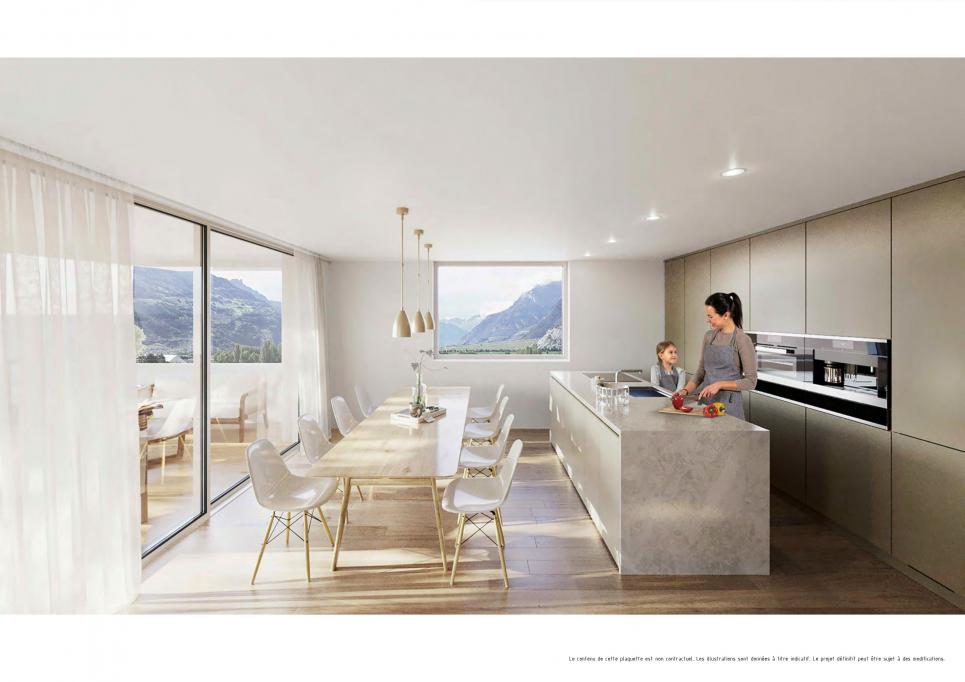 Conthey - Appartement 3.5 pièces à Conthey