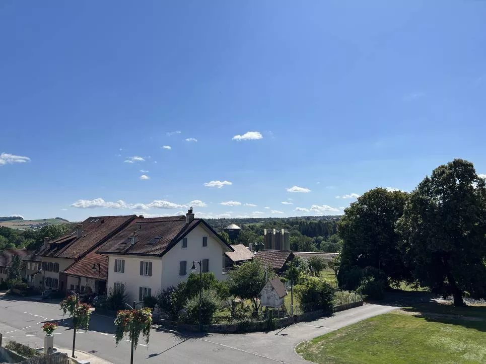 Gressy - Charmant duplex de 4½ pièces avec balcon et vue dégagée, vendu loué