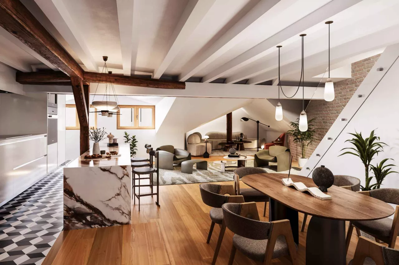 Chêne-Bourg - Attique en duplex clés en mains