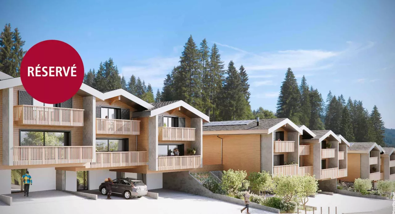 Châtel-St-Denis - Résidence des Joncs <br>Chalet neuf de 4.5 pièces <br>Minergie