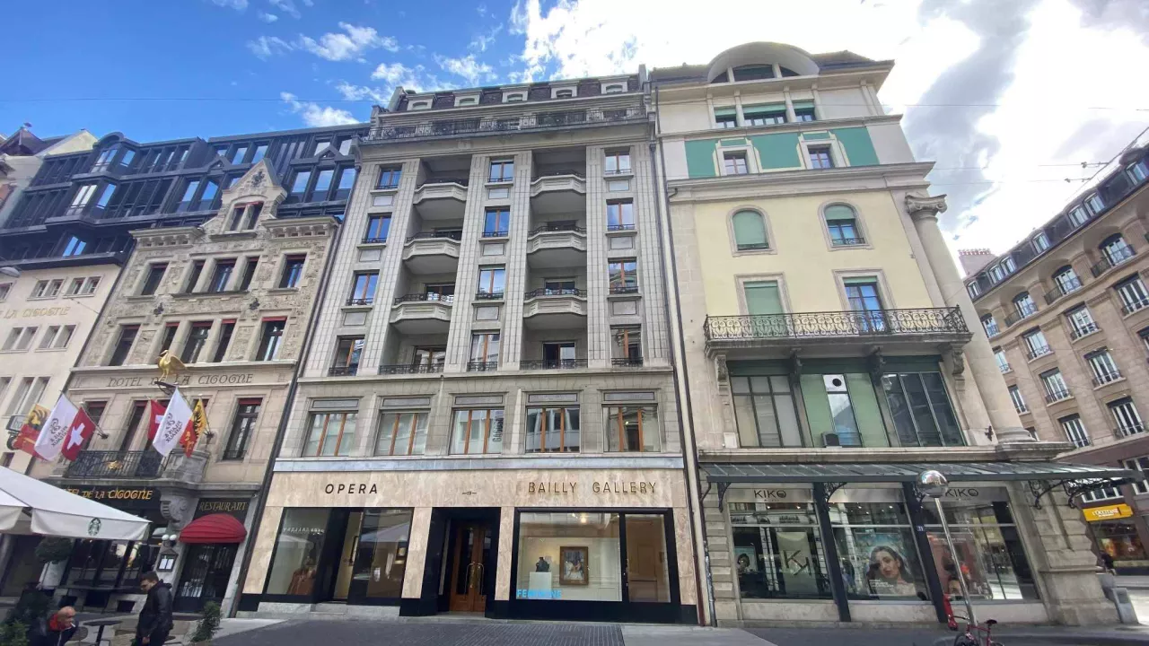 Genève - Bureau au cur de Genève