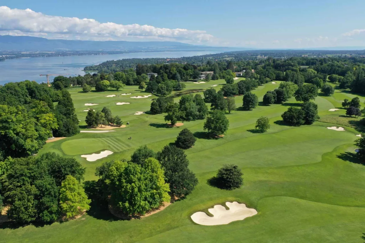 Cologny - Vue golf à Cologny