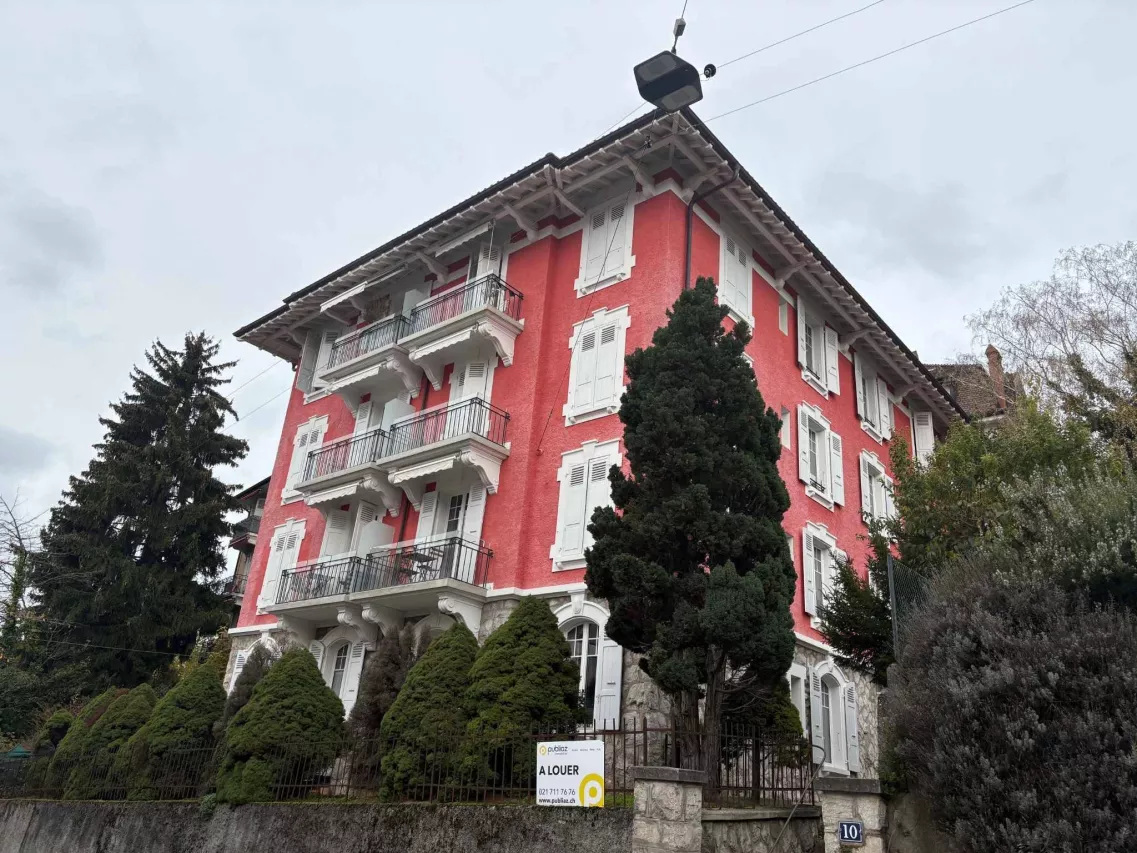 Lausanne - Appartement de 2 pièces au rez-de-chaussée