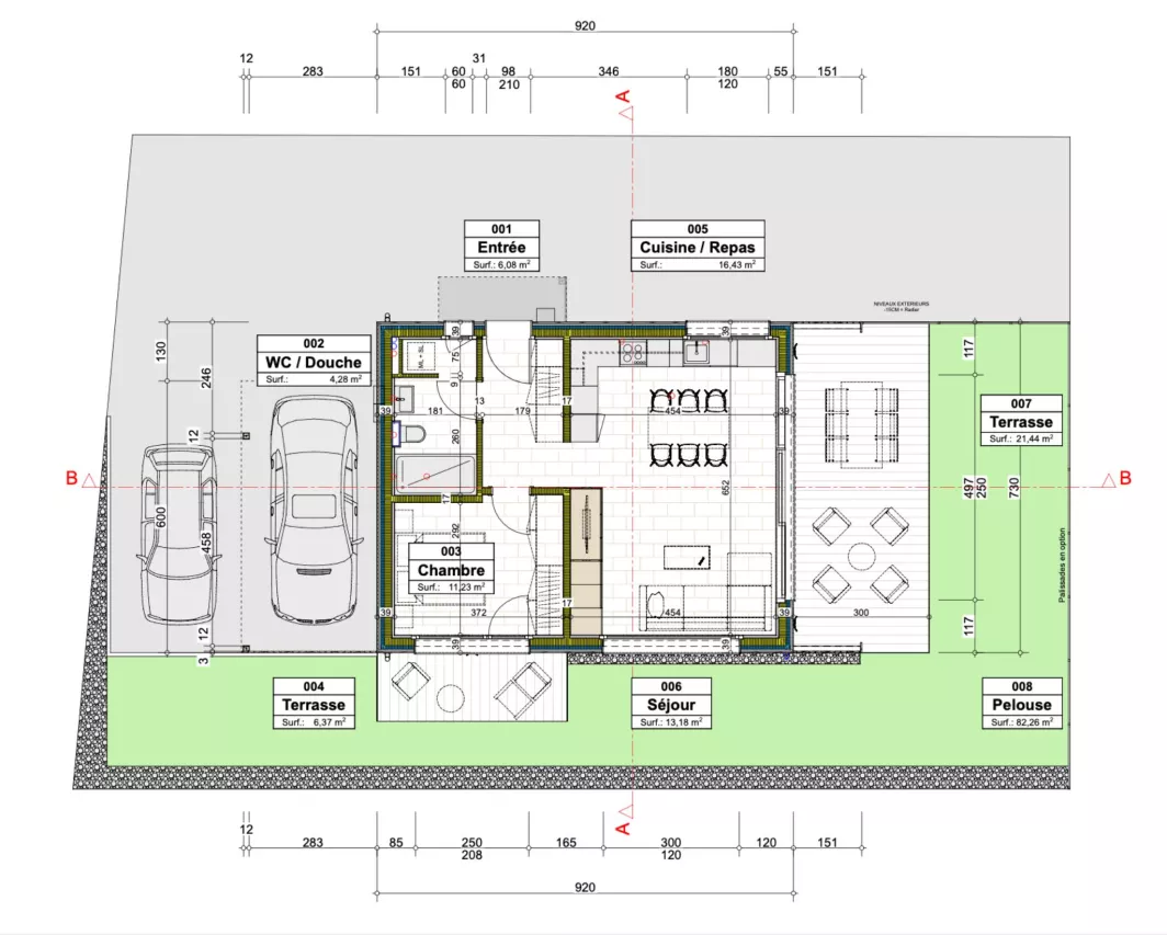 Promotion de 4 villas individuelles de 3.5 pièces