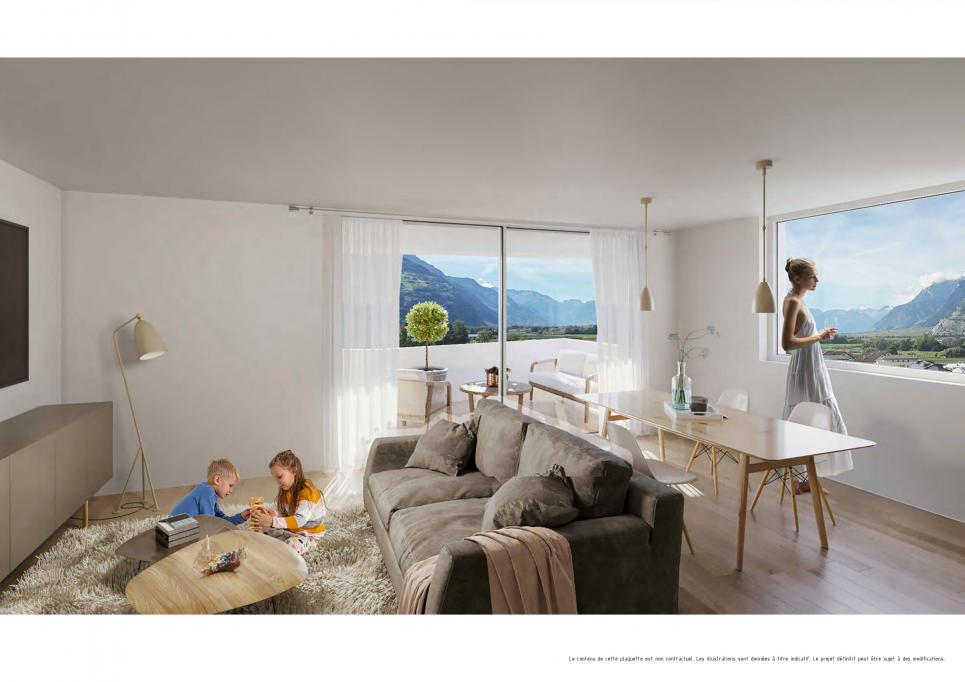 Conthey - Appartement 3.5 pièces à Conthey