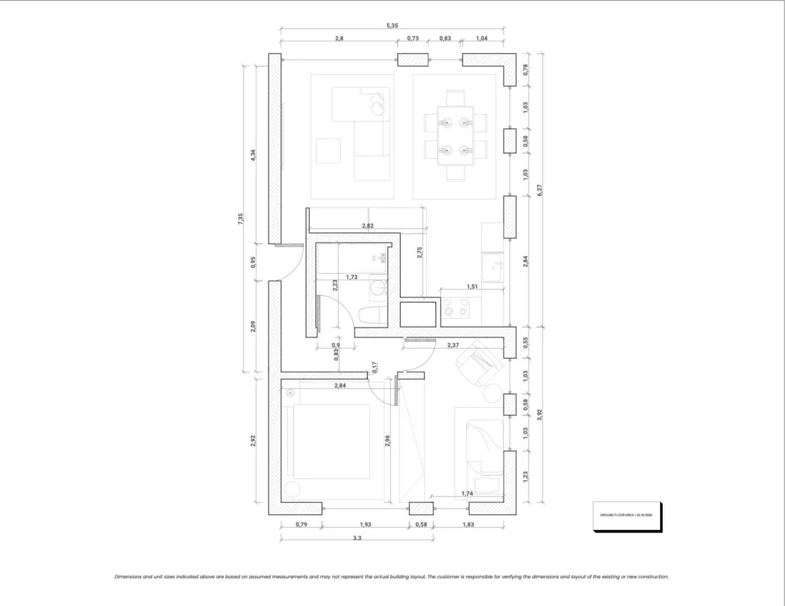 Magnifique appartement 3.5 pièces avec finitions haut de gamme