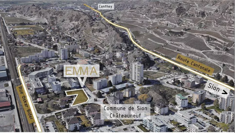 Sion - Appartement 3.5 pièces à Sion en construction
