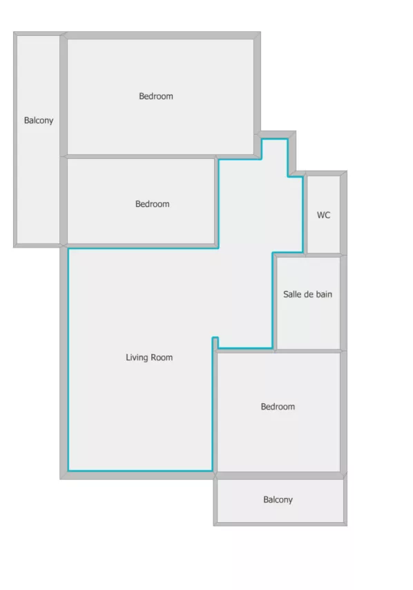 Très bel appartement de 4,5 pièces - état neuf