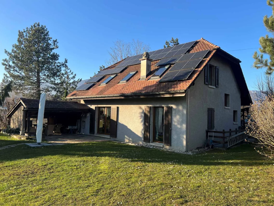 Orbe - Magnifique villa individuelle avec grand jardin entièrement clôturé