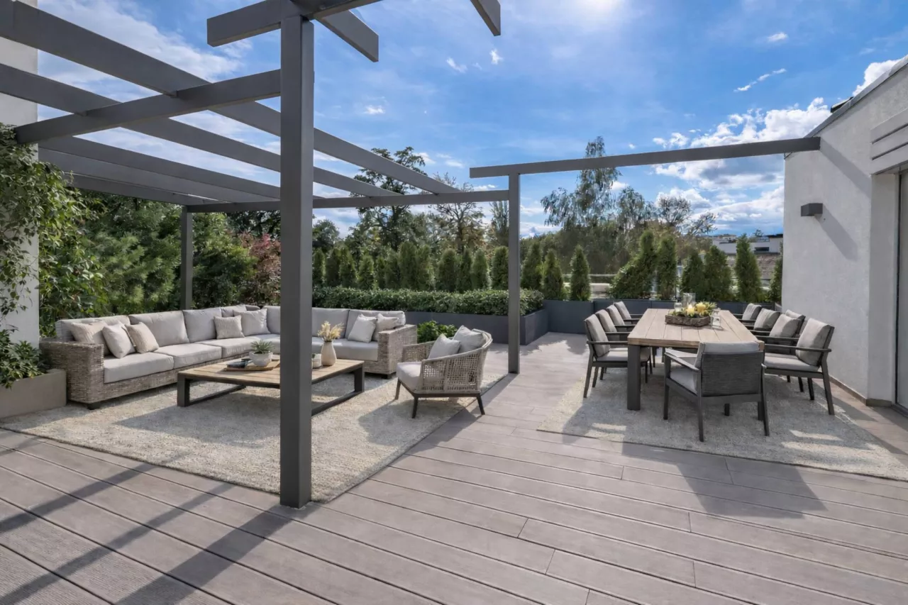 Versoix - Duplex d'exception en attique avec terrasse de 100 m2 - à deux pas du lac