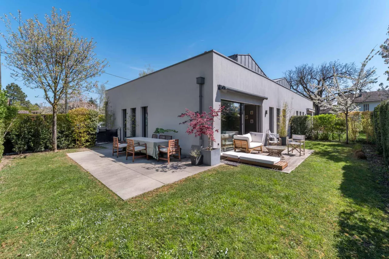 Thônex - Belle maison contemporaine dans un cadre résidentiel - en exclusivité