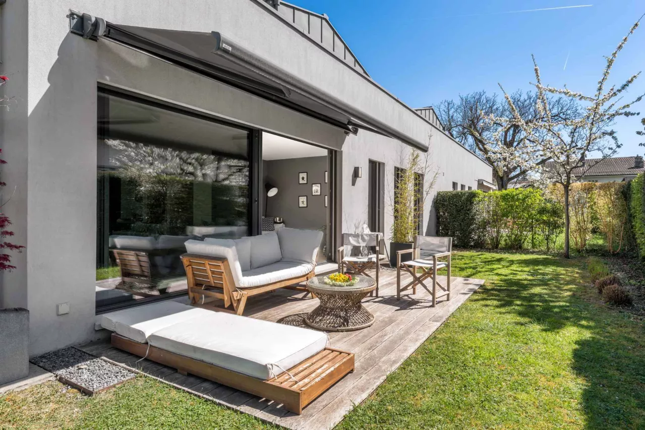 Thônex - Belle maison contemporaine dans un cadre résidentiel - en exclusivité