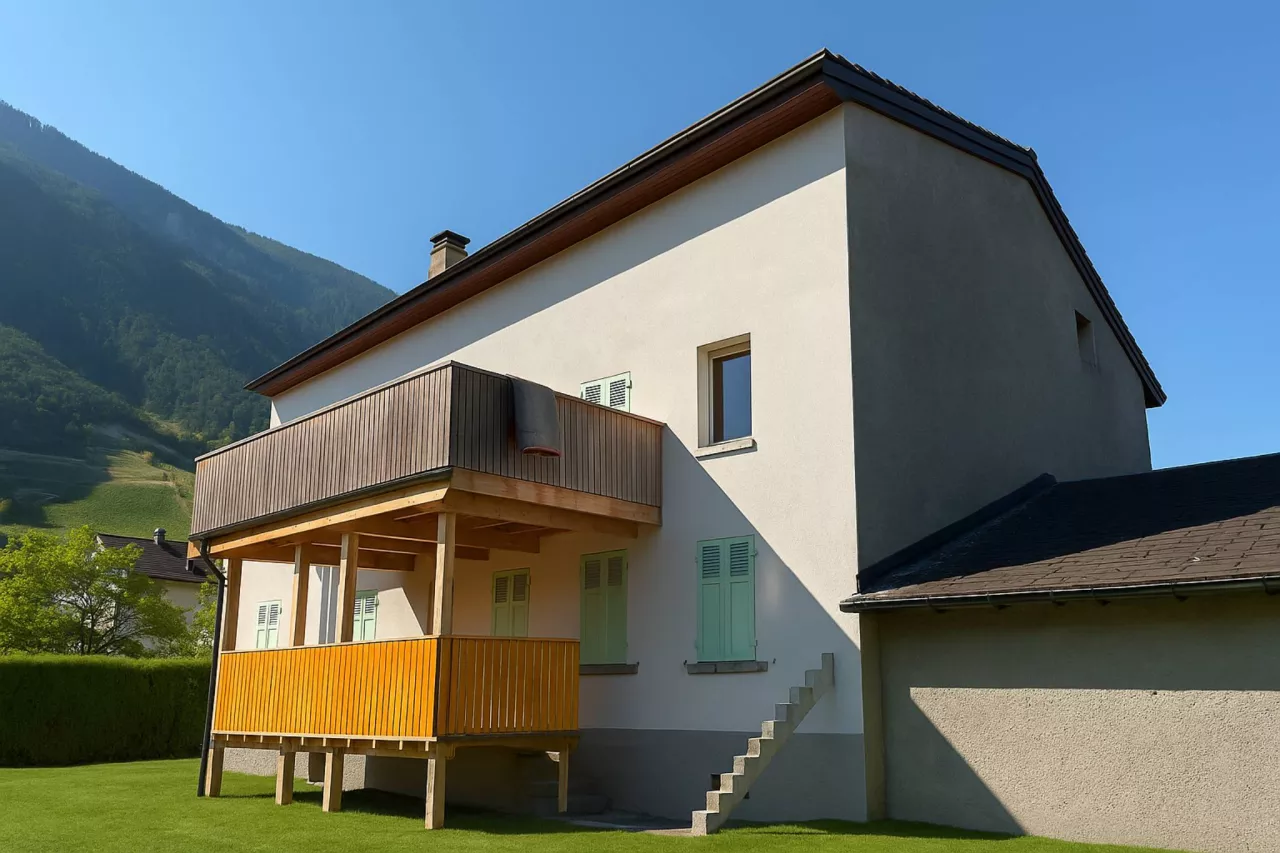 Charrat - Affaire à saisir magnifique appartement de 3.5 pièces situé au 2? étage d'une petite PPE