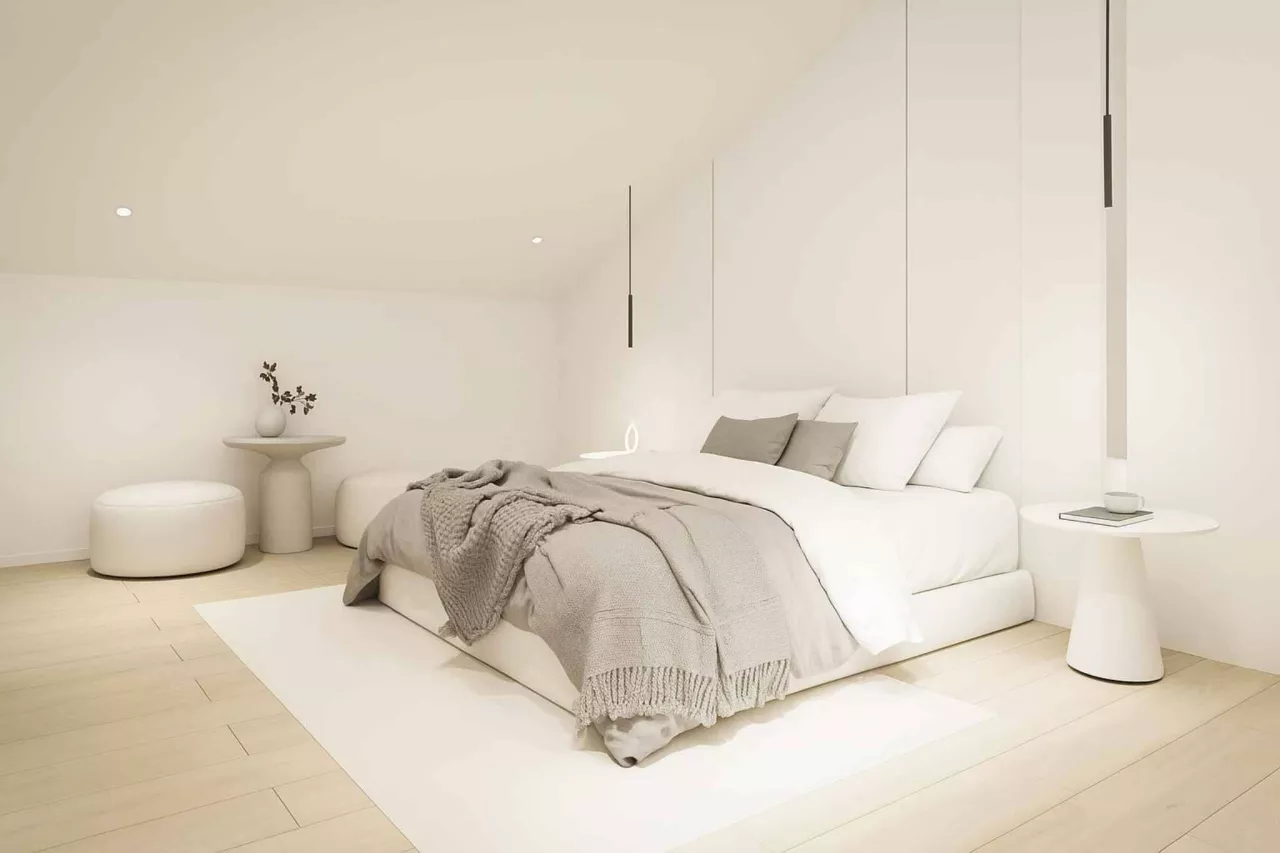 Appartement dans les combles avec cachet