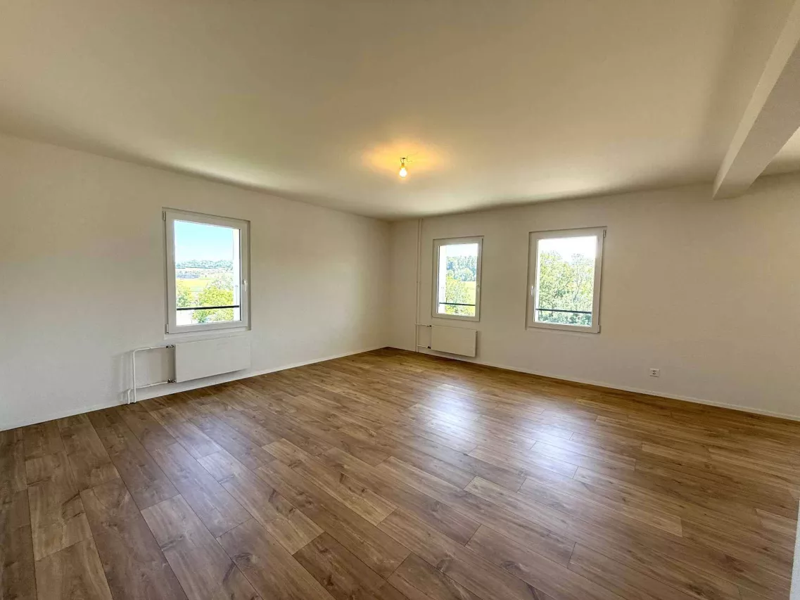 Montet (Broye) - Rénovation totale, magnifique appartement neuf situé au 2ème étage.