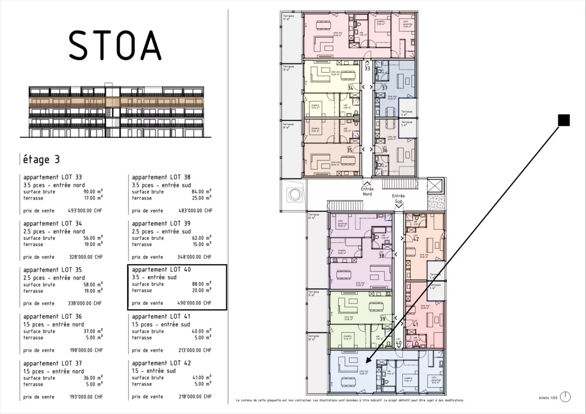 Aproz (Nendaz) - Appartement neuf de 3,5 pièces au 3? étage