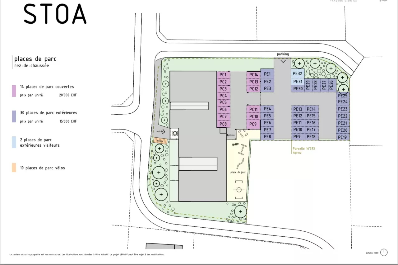 Appartement neuf de 3,5 pièces au 3? étage