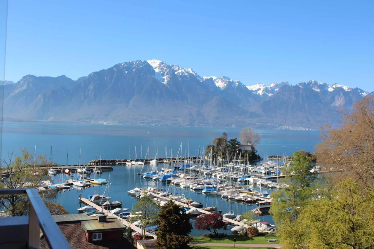 Clarens - Splendide appartement de 3,5 pièces avec vue imprenable à Clarens
