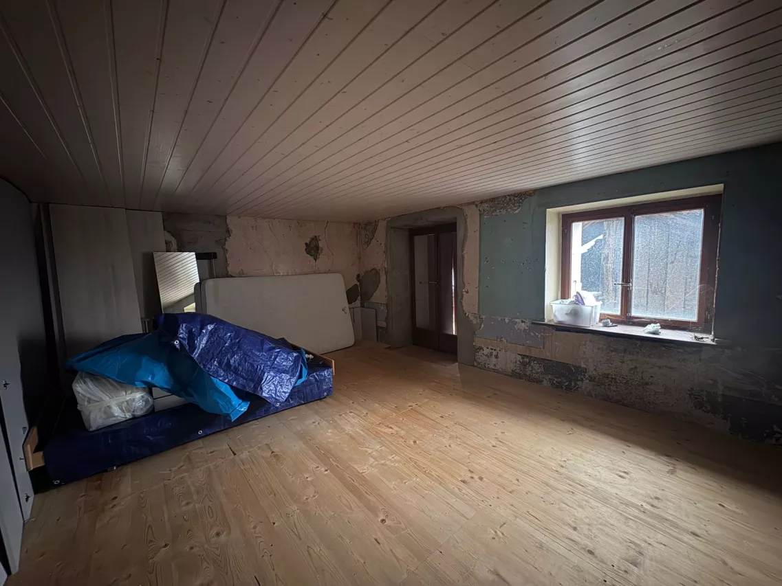 Chermignon - Appartement 1 pièce et demi dans une maison de village