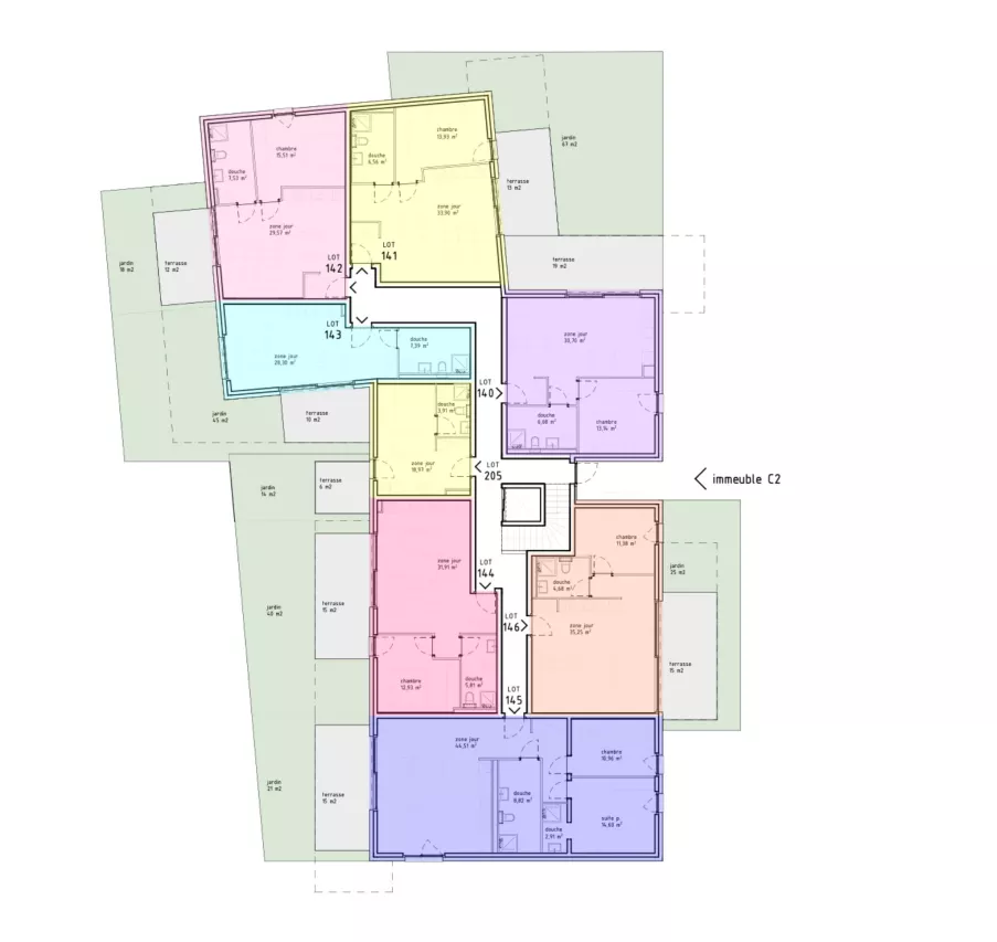 Appartement de 2.5 pièces avec terrasse