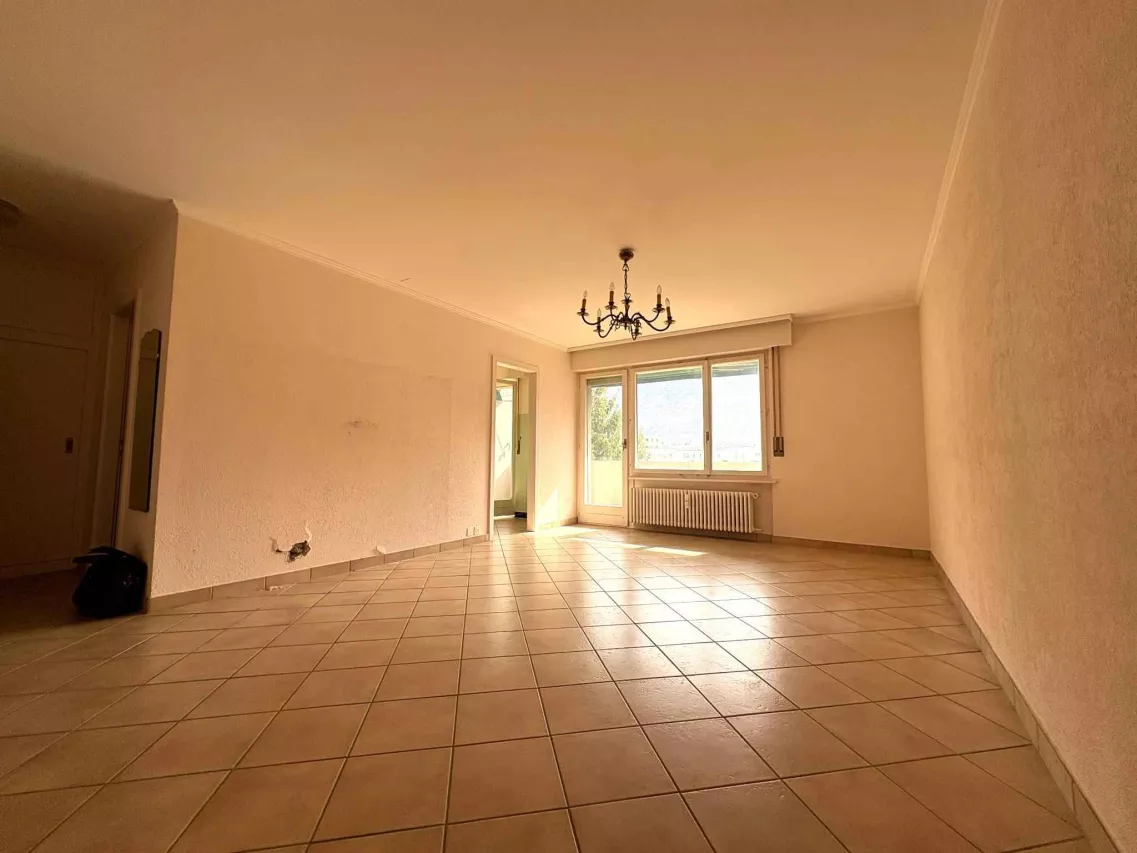 Sierre - Affaire à saisir 1.5 pièce avec grand balcon plein sud