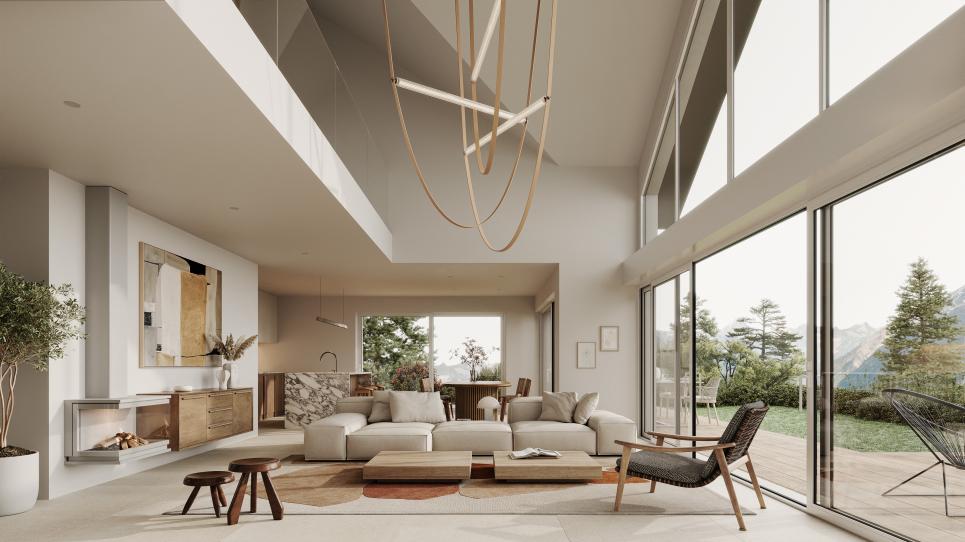 Veytaux - Villa Individuelle 6.5 pièces à Veytaux