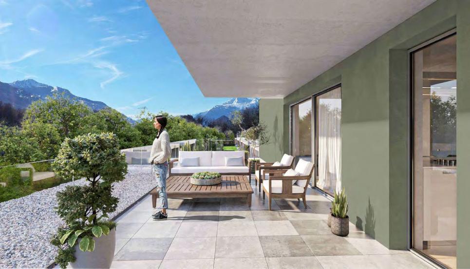 Uvrier - Appartement 2.5 pièces à Uvrier