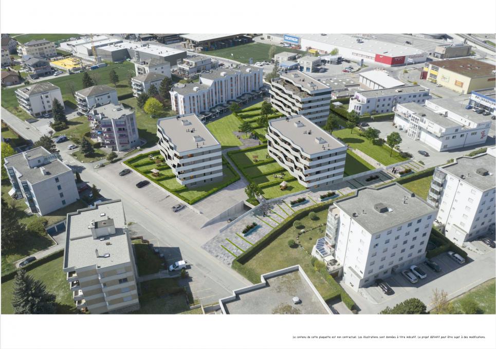 Conthey - Appartement 1.5 pièces à Conthey