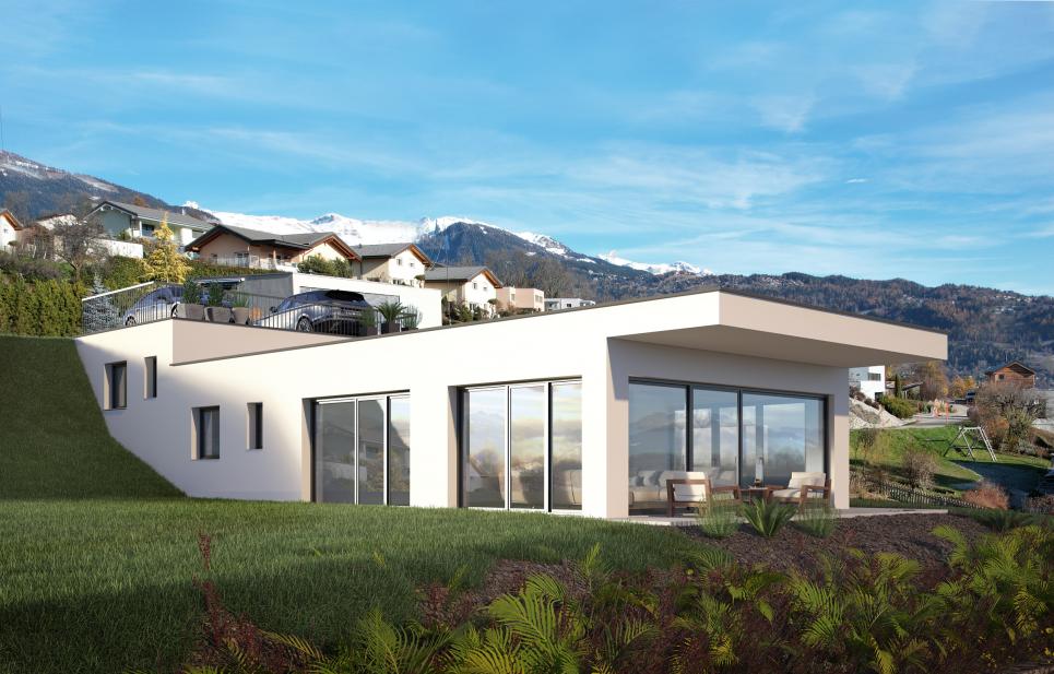 St-Romain (Ayent) - Villa Individuelle 4.5 pièces à St-Romain (Ayent)